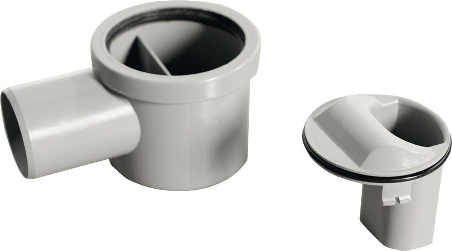 PAVINO odpływ liniowy ze stali nierdzewnej z rusztem do płytek, L-860, DN50