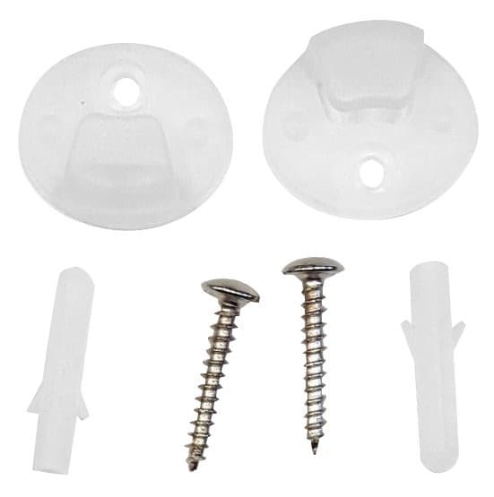 CHROM LINE haczyki do przymocowania drucianych koszy na ścianę