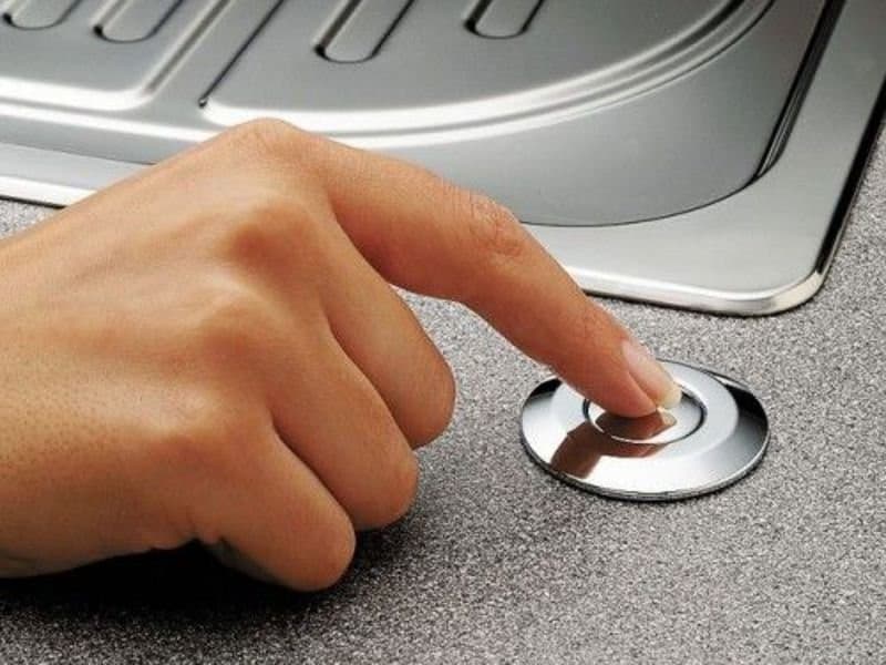 IN SINK rozdrabniacz odpadów kuchennych, 230V, 380W, włącznik pneumatyczny