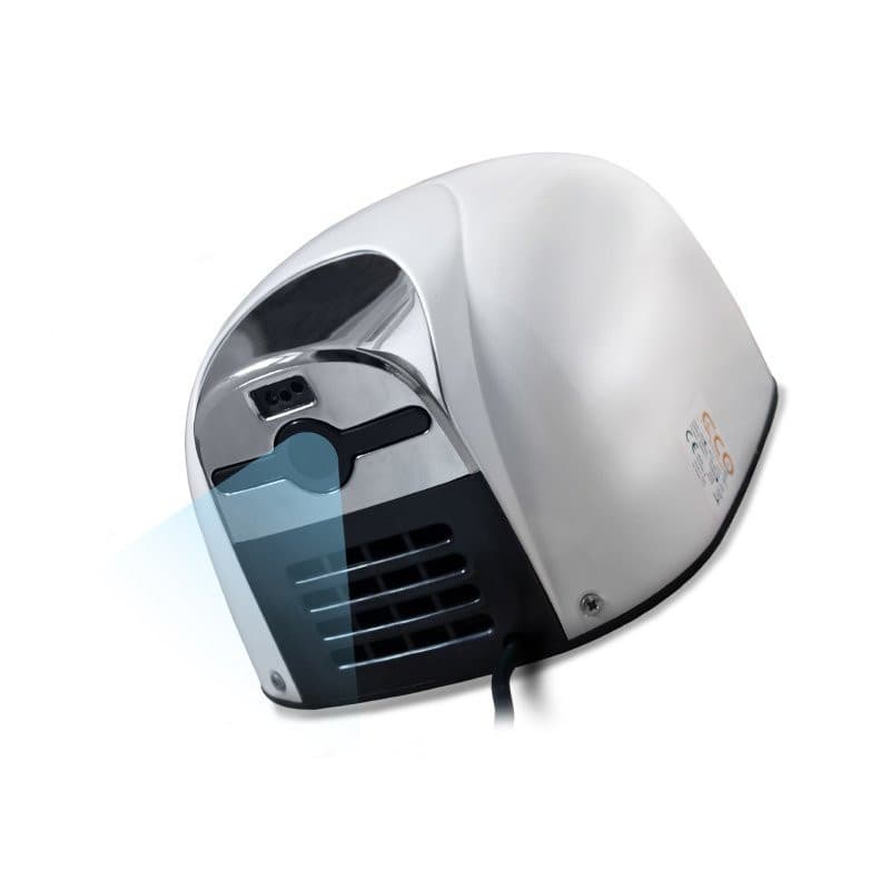 EMPIRE ECOSTREAM suszarka do rąk, bezdotykowa, Antivandal 230 V, 1100 W, 221x285x157 mm, obudowa ALU, biała