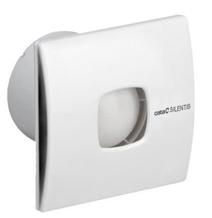 SILENTIS 12 T wentylator łazienkowy, osiowy, czasowy, 20W, wylot 120mm, biały