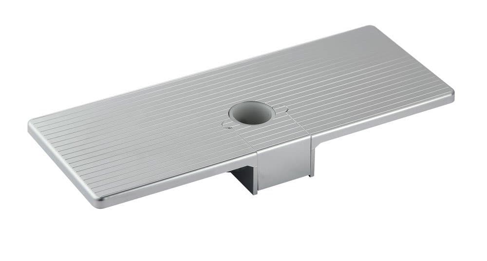 Półka przesuwna do zestawów prysznicowych (średnica 18, 20, 22, 25mm), ABS/chrom