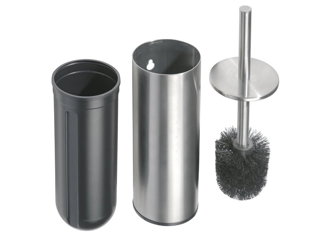 X-STEEL szczotka do WC wisząca/do postawienia, stal nierdzewna mat