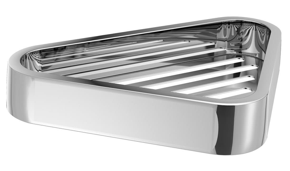 SMART półka narożna do kabiny prysznicowej, 170x30x170mm, chrom