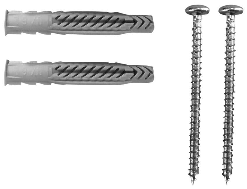 UAK 6 komplet do mocowania akcesoriów łazienkowych, Śruba 4,5x60