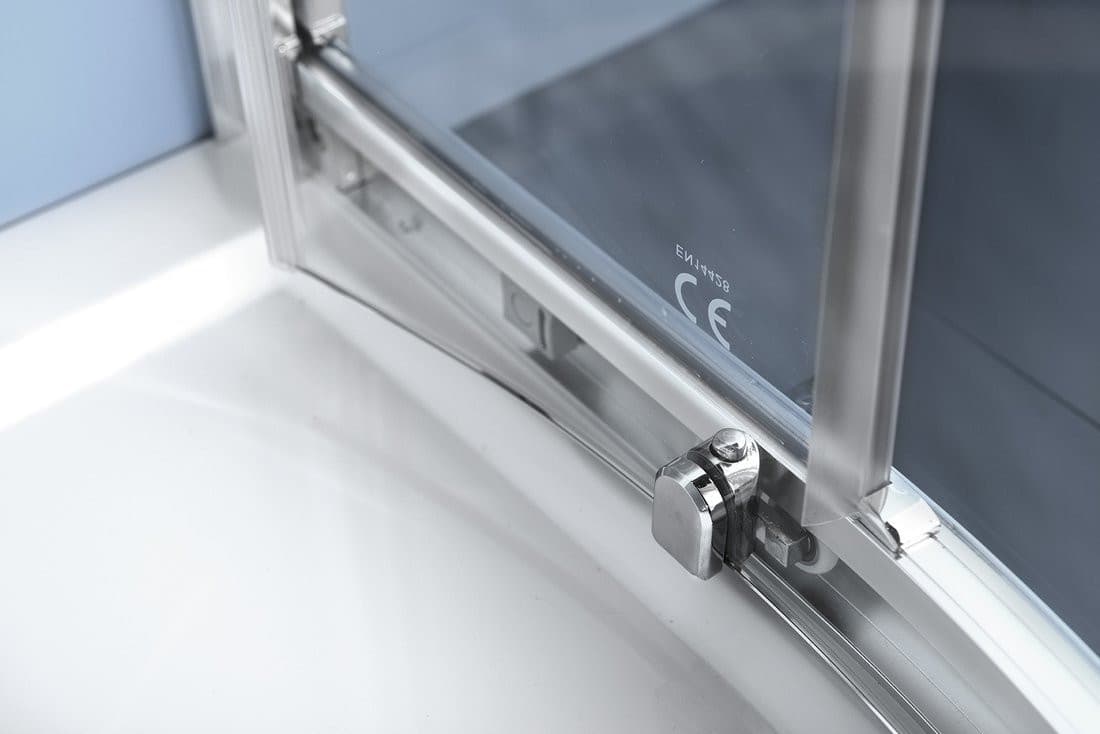 EASY kabina prysznicowa półokrągła 1000x800mm, L/R, szkło czyste