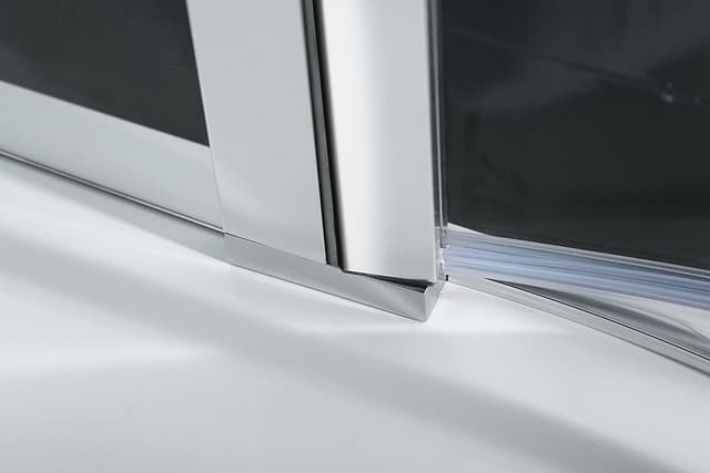 ZOOM kabina prysznicowa półokrągła 900x900mm, szkło czyste, lewa