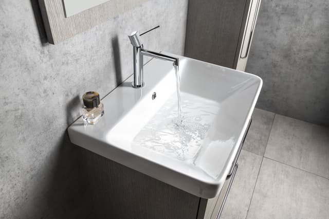 THEIA Szafka umywalkowa 56,4x70x44,2cm, 2 szuflady, sosna rustykalna