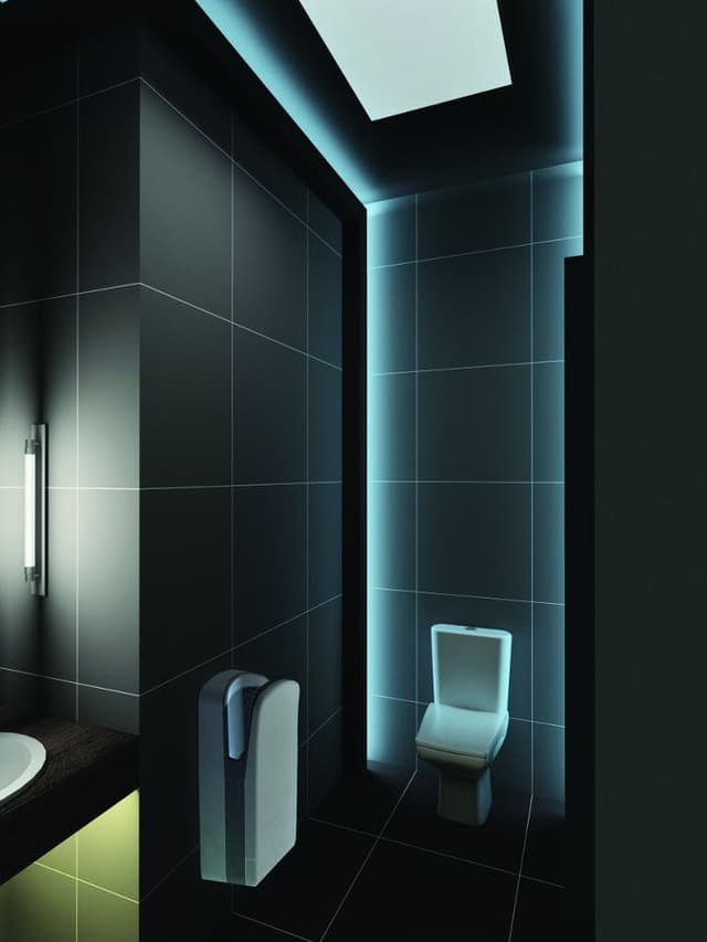 V-JET bezdotykowa suszarka do rąk 220-240V, 1760W, 300x195x617mm, biały