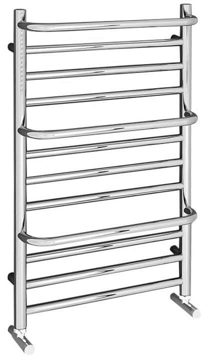 MANISA grzejnik łazienkowy 500x800mm, z trzema wieszakami na ręczniki, chrom