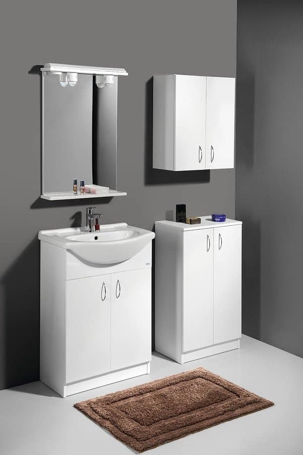 SIMPLEX ECO 60 szafka podumywalkowa z umywalką 58,5x83,5x30,7 cm